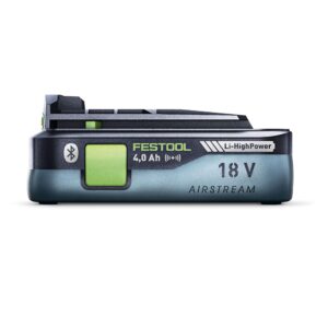 Festool - High Power 4.0AH Battery Pack with Airstream and Bluetooth