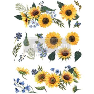redesign with prima 655350644840 transfer, sunflower fields