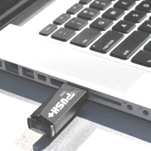 Patriot Push+ USB 3.2 Gen. 1 Flash Drive- 128GB