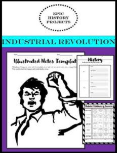 world history: industrial revolution - illustrated notes project