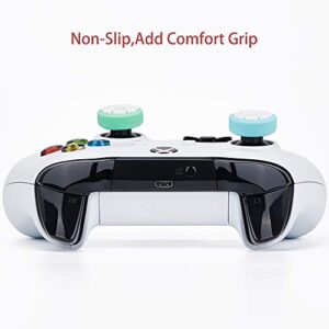 LeyuSmart Sakura Joystick Caps for Controller, Thumb Grip Compatible with Xbox PS4 PS5 Nintendo Switch Pro, Replacement Thumbstick Cover