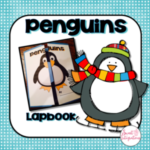 penguins lapbook | informational text with templates and resources