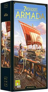 7 wonders armada board game expansion (new edition)| family board game | civilization board game for adults| strategy board game for game night | 3-7 players | ages 10+ | made by repos production