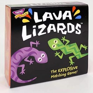 TREND enterprises Lava Lizards Three Corner Strategy Game Family-Friendly Card Games