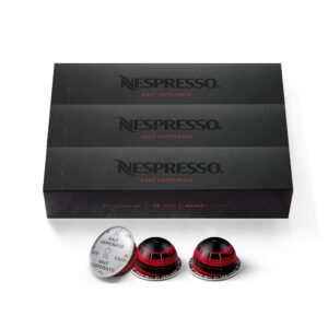 Nespresso Capsules VertuoLine Half Caffeinato and Melozio Coffee Pods (30 Count)