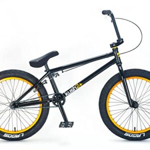 Mafiabikes Kush 2+ 20 inch BMX Bike Black Gold