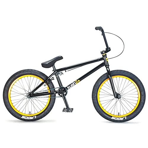 Mafiabikes Kush 2+ 20 inch BMX Bike Black Gold