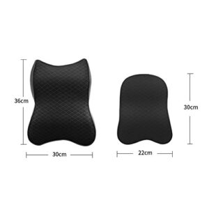 Car Neck Cushion for Driving,Car Seat Neck Pillow, Headrest Cushion for Neck Pain Relief & Cervical Support,Car Seat Headrest Neck Rest Cushion 3D Memory Foam Soft Breathable Seat Headrest Pad