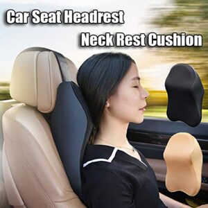 Car Neck Cushion for Driving,Car Seat Neck Pillow, Headrest Cushion for Neck Pain Relief & Cervical Support,Car Seat Headrest Neck Rest Cushion 3D Memory Foam Soft Breathable Seat Headrest Pad