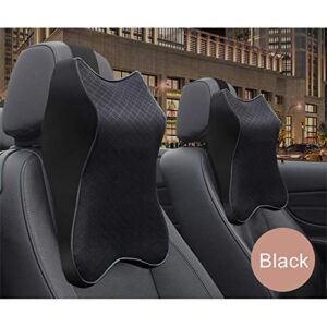 Car Neck Cushion for Driving,Car Seat Neck Pillow, Headrest Cushion for Neck Pain Relief & Cervical Support,Car Seat Headrest Neck Rest Cushion 3D Memory Foam Soft Breathable Seat Headrest Pad