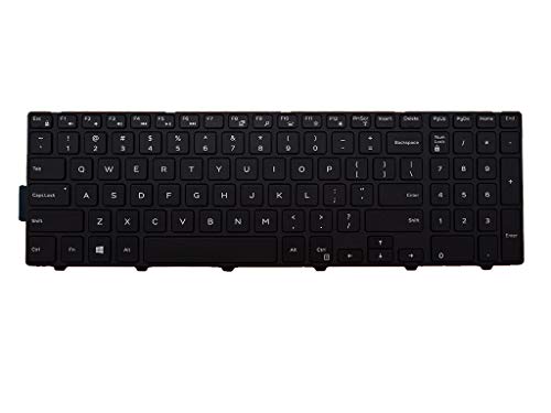 US English Laptop Keyboard for Dell Inspiron 15 3000 5000 3541 3542 3543 5542 3550 5545 5547 3551 3552 3559 3565 3567 3551 3558 5566 5748 (Backlit Keyboard)