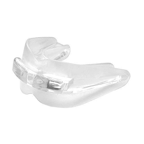 Everlast Clear Double Mouth Guard with case for Fight Sports Including Soccer, Lacrosse and Boxing