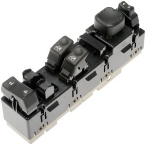 dorman 920-023 front driver side master window switch assembly - 5 button compatible with select chevrolet / gmc models