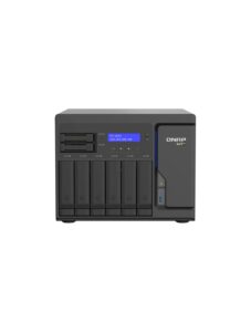 qnap ts-h886 8 bay enterprise nas with intel® xeon® d-1622 cpu and four 2.5gbe ports