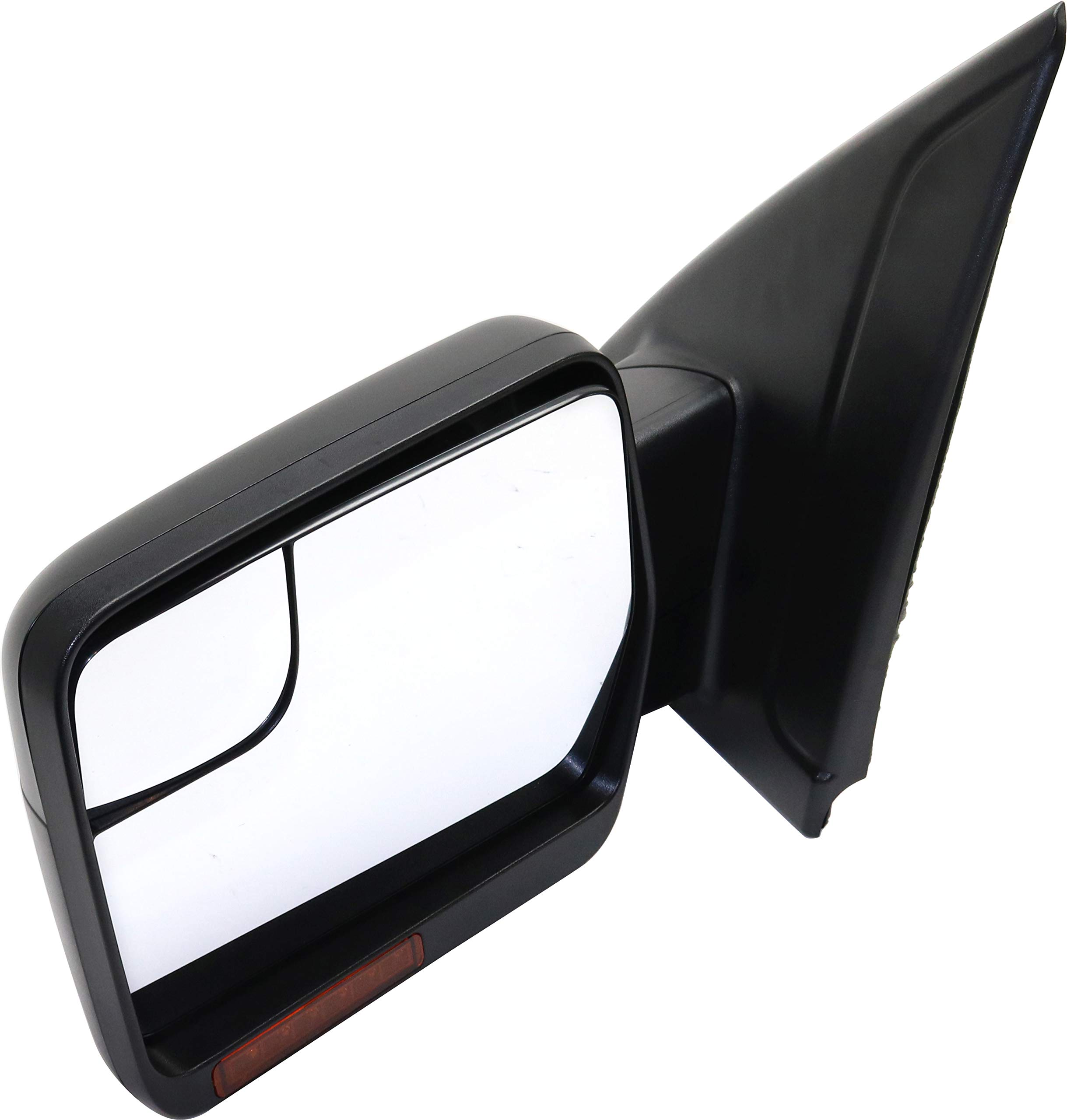 Garage-Pro Mirror Compatible with 2011-2014 Ford F-150 Driver Side, Heated, Power Glass, Blind Spot Glass, Signal Light, Textured Black