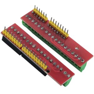 devmo 2pcs proto screw shield v2 expansion board terminal compatible with ar-duino uno r3 top
