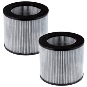 2801 premium air purifier filters compatible with bissell 2801 high efficiency and carbon filter for bissell my air personal models # 2780, 2780a, 27809, 3329, 2780p, 3329, 2780b - pack of 2