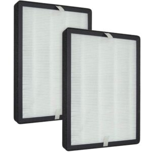 fette filter - hepa air replacement filter set compatible with compatible with mooka/koios gl-fs32 and azeus gl-fs32 large room. pack of 2