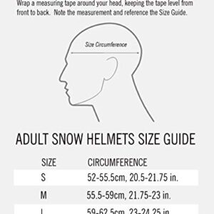 Giro Orbit Spherical MIPS Ski Helmet - Snowboard Helmet with Integrated Shield For Men & Women - Matte Black - Size L (59-62.5cm)