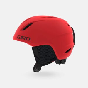 giro launch youth snow helmet - matte bright red - size s (52–55.5cm)