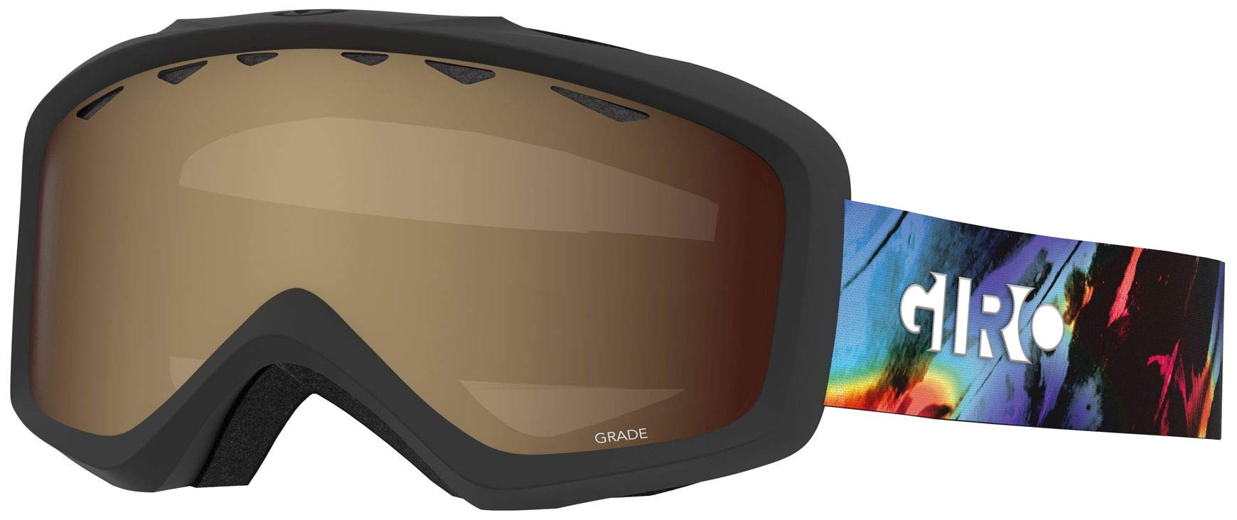 Giro Grade Snow Goggle 2021 - Kid's Tropic with Amber Rose Lens Medium