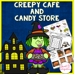 creepy cafe and candy store amazon