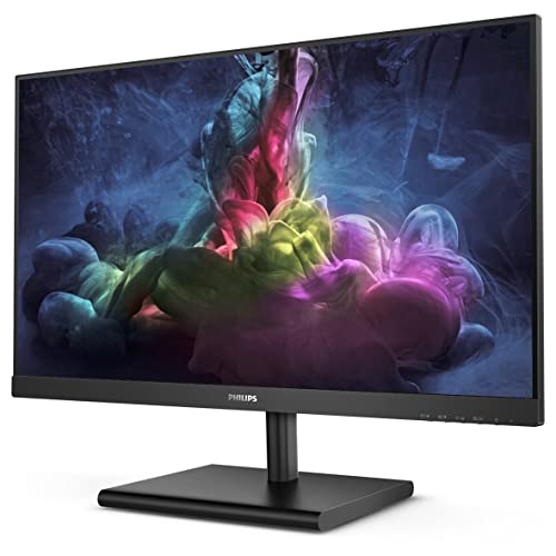 PHILIPS Computer Monitors Frameless Monitor, Full HD IPS, 124% sRGB, FreeSync 144Hz, VESA, Black, 24 inch Full hd (242E1GSJ)