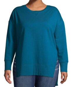 cosair plus size french terry sweatshirt - 2x
