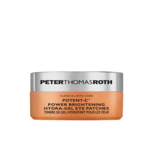 peter thomas roth | potent-c power brightening hydra-gel eye patches | with vitamin c, 60 ct.