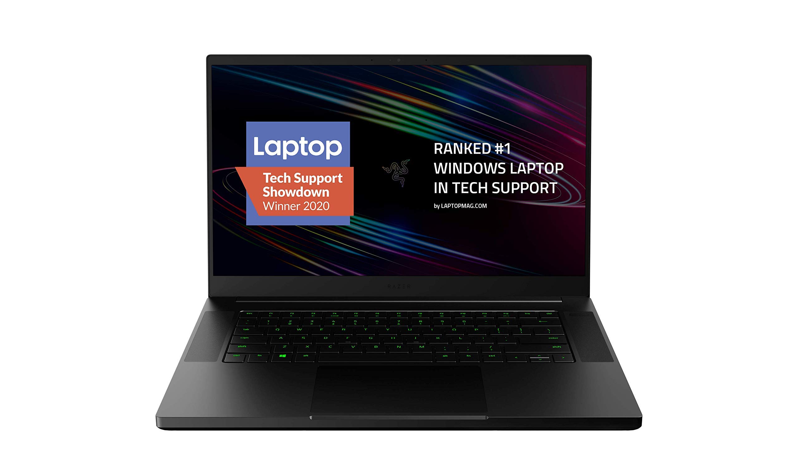 Razer Blade 15 Base Gaming Laptop 2020: Intel Core i7-10750H 6 Core, NVIDIA GeForce RTX 2070 Max-Q, 15.6" FHD 1080p 144Hz, 16GB RAM, 512GB SSD, Chroma RGB, Thunderbolt 3, Black (Renewed)