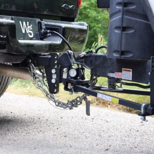 Weigh Safe TrueTow Weight Distribution WSWD8-2 with 4 Point Sway Control & Weight Gauge, 8" Drop 2" Shank 15,000 LBS Max GTW 1,500 LBS Max Tongue Weight - Includes 2-5/16" Tow Ball & 1 Pc Lock Set