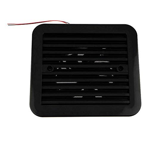 MACHSWON 12V Cooling Exhaust Fan Air Vent Ventilation for Motorhome RV Caravan Black