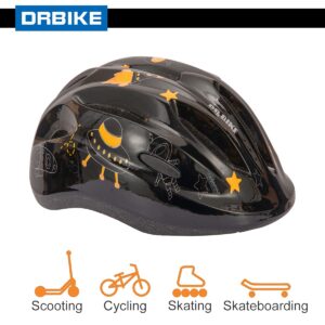 DRBIKE Kids Bike Helmet for Toddlers and Kids Ages 3-8, Boys & Girls Adjustable Cycling Helmet, Lightweight, Multi-Sport Ski Roller Skating Scooter, Pink S