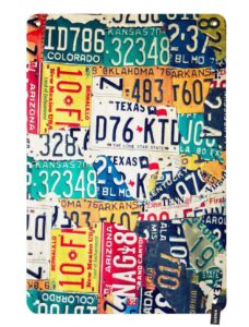 hosnye car license plates tin sign rustic colorful kinds of drive licenses vintage metal tin signs for men women wall art decor for home bars clubs cafes 8x12 inch