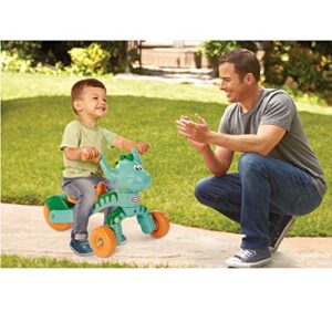 Little Tikes Go and Grow Dino Indoor Outdoor Ride On Toy Trike for Preschool Kids - Toddlers Dinosaur Inspired Toys and Toddler Trike to Develop Motor Skills for Boys Girls Age 1-3 Years