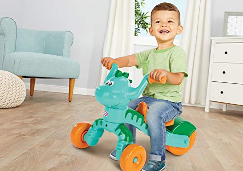 Little Tikes Go and Grow Dino Indoor Outdoor Ride On Toy Trike for Preschool Kids - Toddlers Dinosaur Inspired Toys and Toddler Trike to Develop Motor Skills for Boys Girls Age 1-3 Years