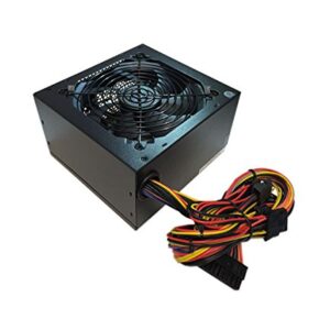 APEVIA ASTRO450W Astro 450W ATX Power Supply with Auto-Thermally Controlled 120mm Fan, 115/230V Switch, All Protections