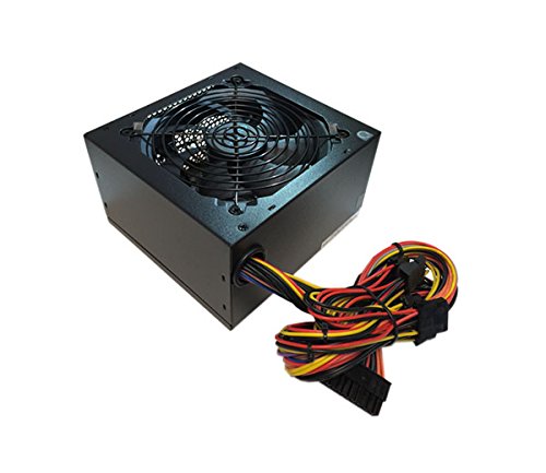 APEVIA ASTRO450W Astro 450W ATX Power Supply with Auto-Thermally Controlled 120mm Fan, 115/230V Switch, All Protections