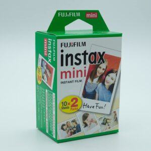 Fujifilm Instax Mini 11 Instant Camera + Fuji Instax Film 40 Shots + Protective Case + Magnetic Frames + Album, Frames Design Kit (Ice White)