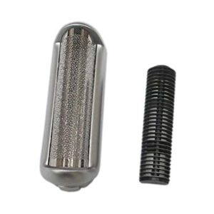 Replacement Foil and Cutter for Braun Razor Model CruZer Twist PocketGo MobileShave M30 M60 M60S P40 P50 P60 P70 P80 P90