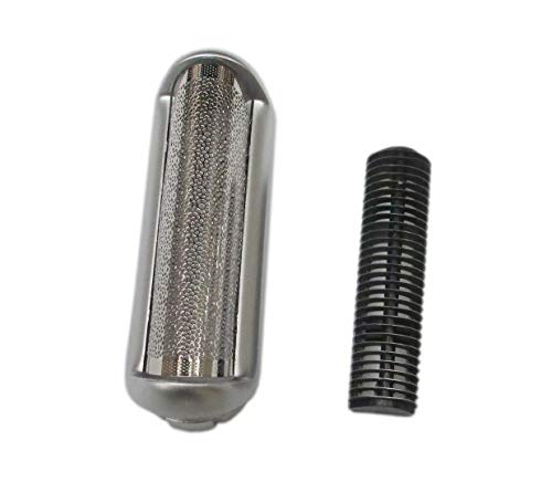 Replacement Foil and Cutter for Braun Razor Model CruZer Twist PocketGo MobileShave M30 M60 M60S P40 P50 P60 P70 P80 P90