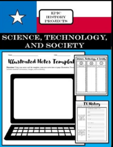 texas history: science, technology, & society - illustrated notes