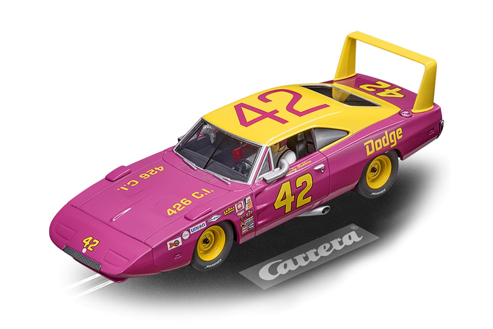 Carrera 30941 Dodge Charger Daytona No. 42 1:32 Scale Digital Slot Car Racing Vehicle for Carrera Digital Slot Car Race Tracks