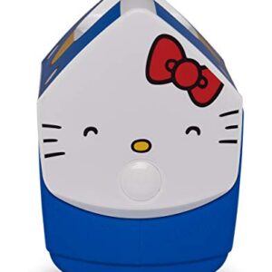 Igloo Limited Edition Hello Kitty Playmate Pal 7 Qt Cooler, Blue