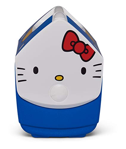 Igloo Limited Edition Hello Kitty Playmate Pal 7 Qt Cooler, Blue