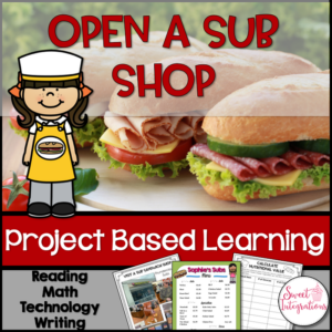 open a sub shop project based learning math and entrepreneurship
