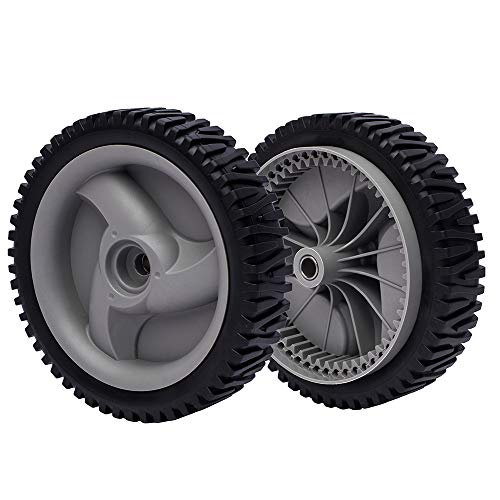 2 Pack Mower Front Drive Wheels for Craftsman Husqvarna 194231X460 401274X460 583719501 Wheel 8" X1-3/4