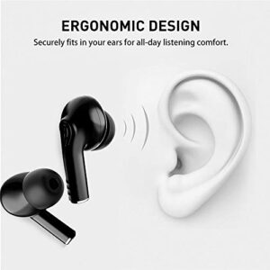 Wireless Headphones, True Wireless Earphones Bluetooth 5.0 with Stereo Earphones 25H Playtime with Mic