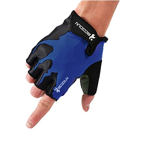 PSPORT for Men Women Cycling Gloves Half Finger Bicycle Gloves Bike Gloves Anti Slip Shockproof Breathable Sports Gloves