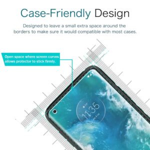 MP-MALL 3-Pack Screen Protector Designed for Motorola Moto Edge Plus, Motorala Edge+, Self Healing Flexible TPU Film HD Clear